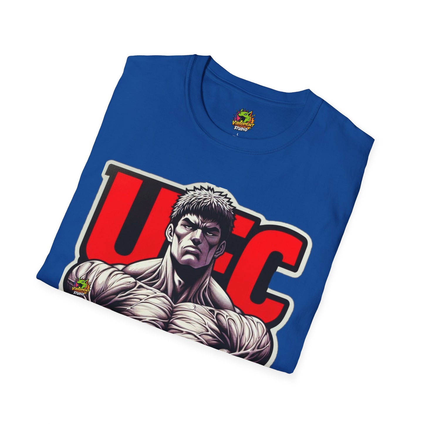 Unleash - UFC T Shirt | Unleash Fierce Confidence | UFC Tee with Baki Anime Strength for Fitness Fans - custom-made. perfect gift idea. Order yours now and stand out with this exclusive piece!