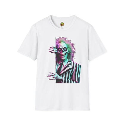 Shirt - Beetlejuice Shirt | Halloween Graphic Tee | Cool Beetlejuice Movie Shirt for Adults & Kids | Spooky Beetlejuice Merch - premium material. limited stock. Order yours now and stand out with this exclusive piece!