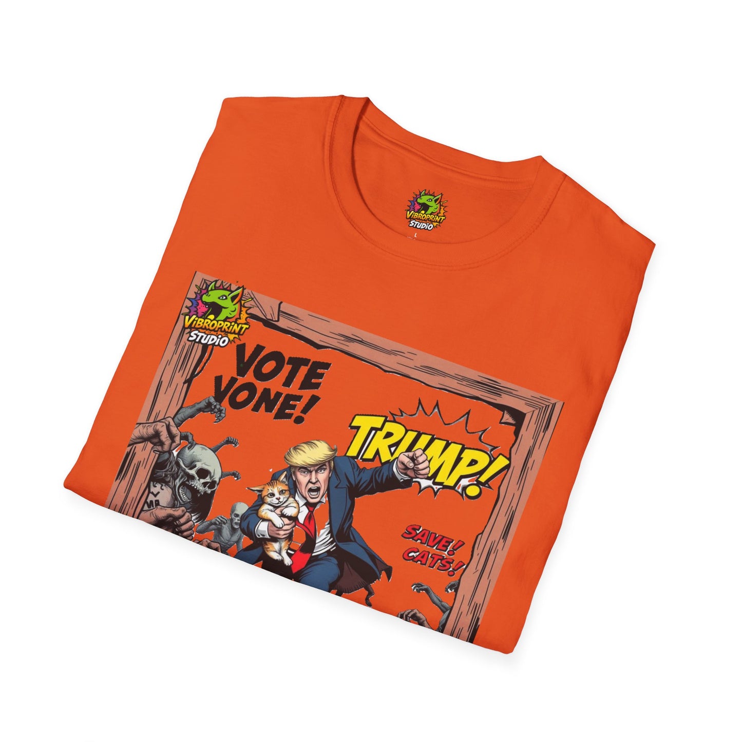 | - They're Eating the Dogs Tee | Satirical Election T-Shirt | Trump Political Humor Tee - premium material. limited stock. Order yours now and stand out with this exclusive piece!