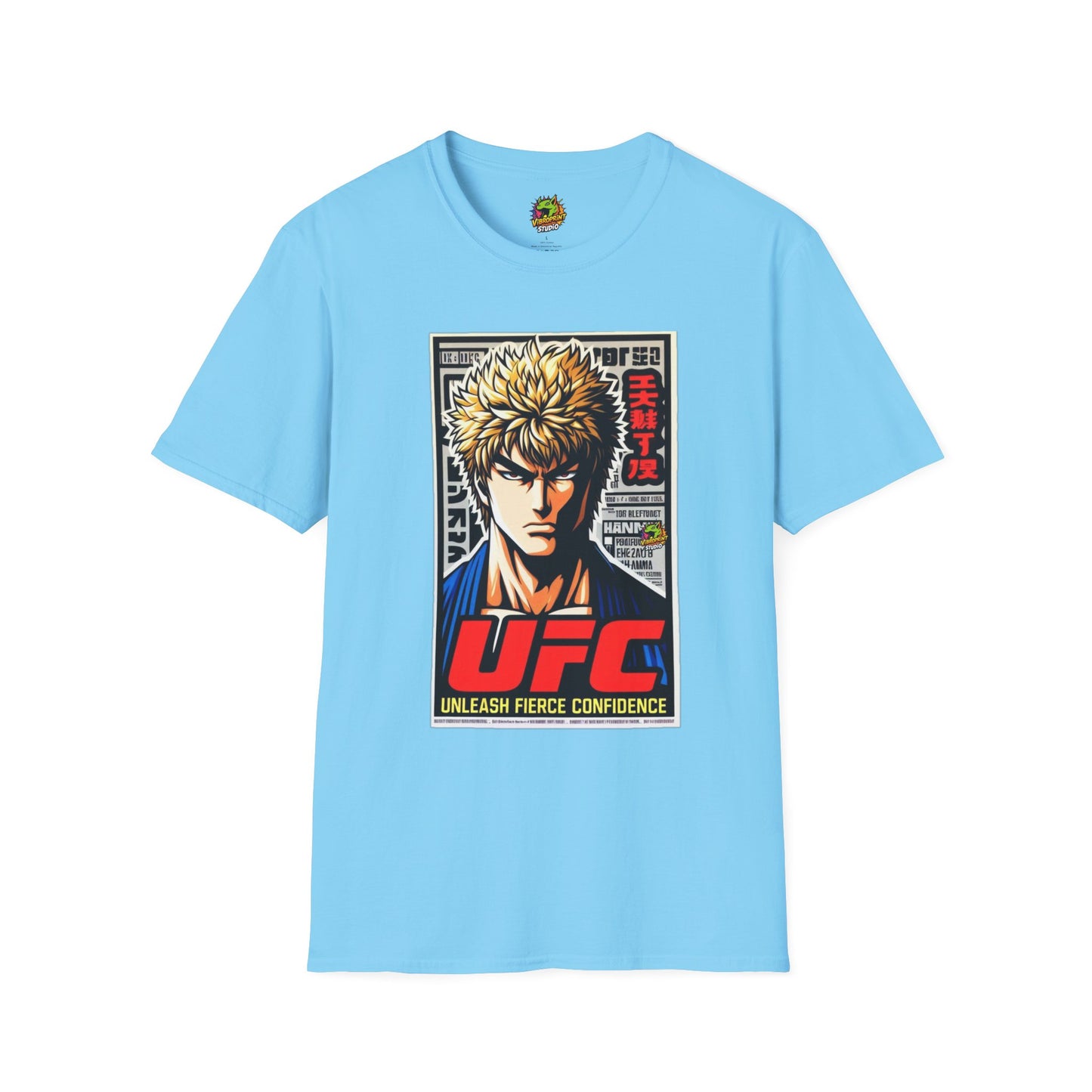 Inspired - UFC T Shirt | Unleash Fierce Confidence | UFC Tee for Gym Inspired by Baki - premium material. limited stock. Order yours now and stand out with this exclusive piece!