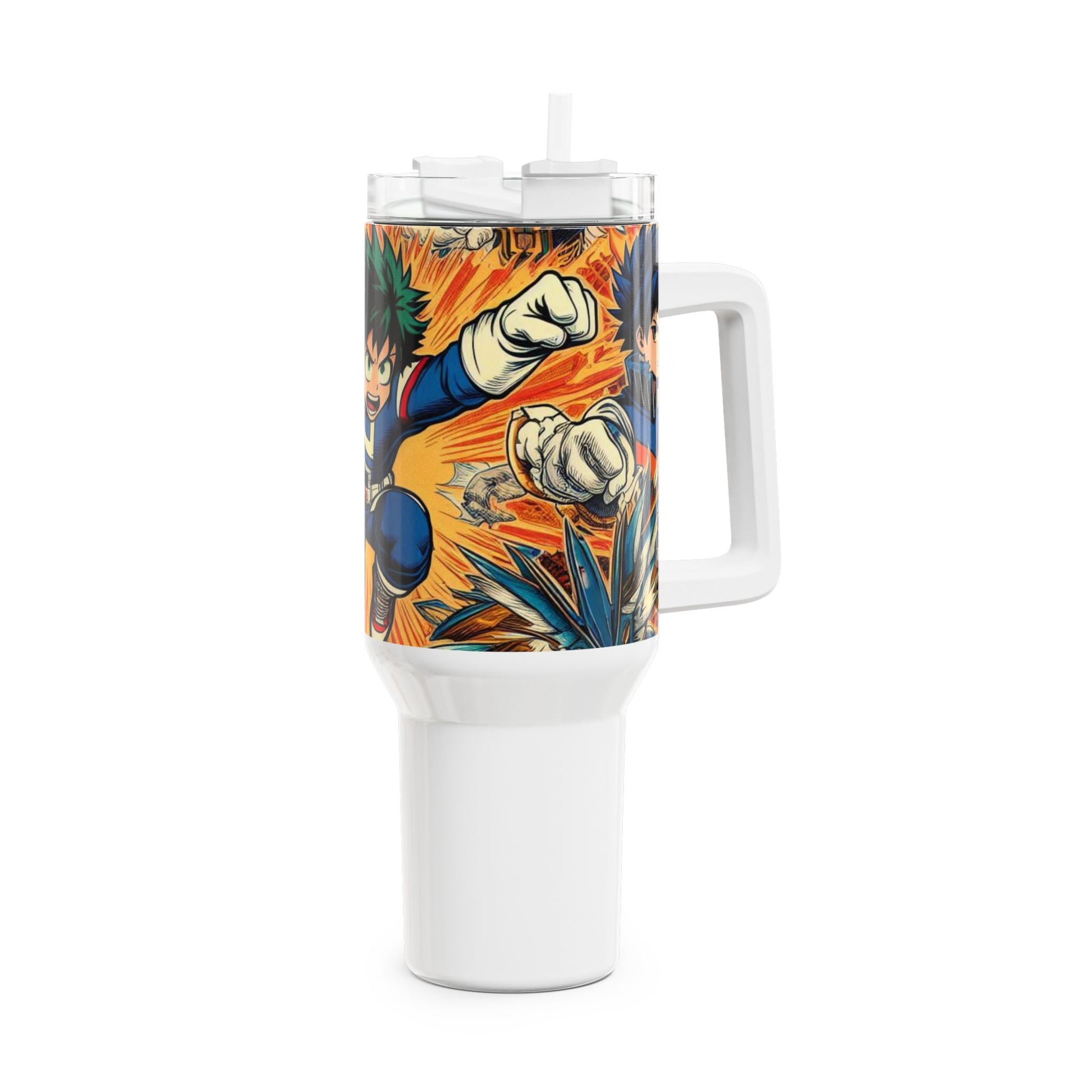 Tumbler - Stanley Tumbler | Colorful Anime Tumbler for Gamers | Geek Themed Drinkware - custom-made. limited stock. Order yours now and stand out with this exclusive piece!