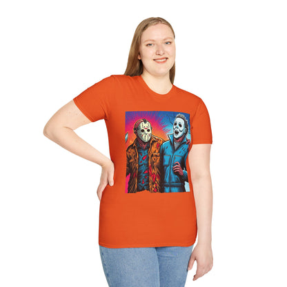 Jason Voorhees & Michael Myers Shirt | Funny Vintage Halloween Tee