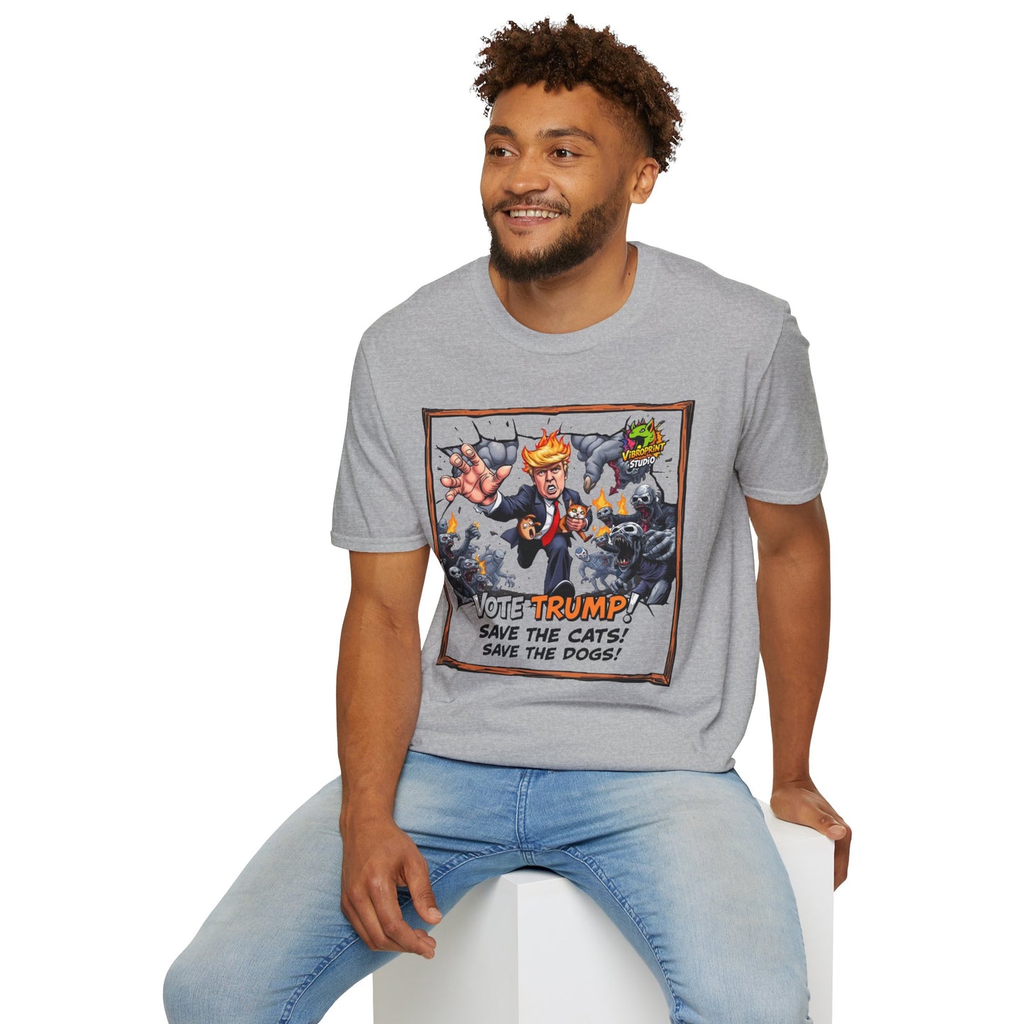 | - They're Eating the Dogs Shirt | Trump Election Meme T-Shirt | Funny Satire Graphic Tee - premium material. perfect gift idea. Order yours now and stand out with this exclusive piece!