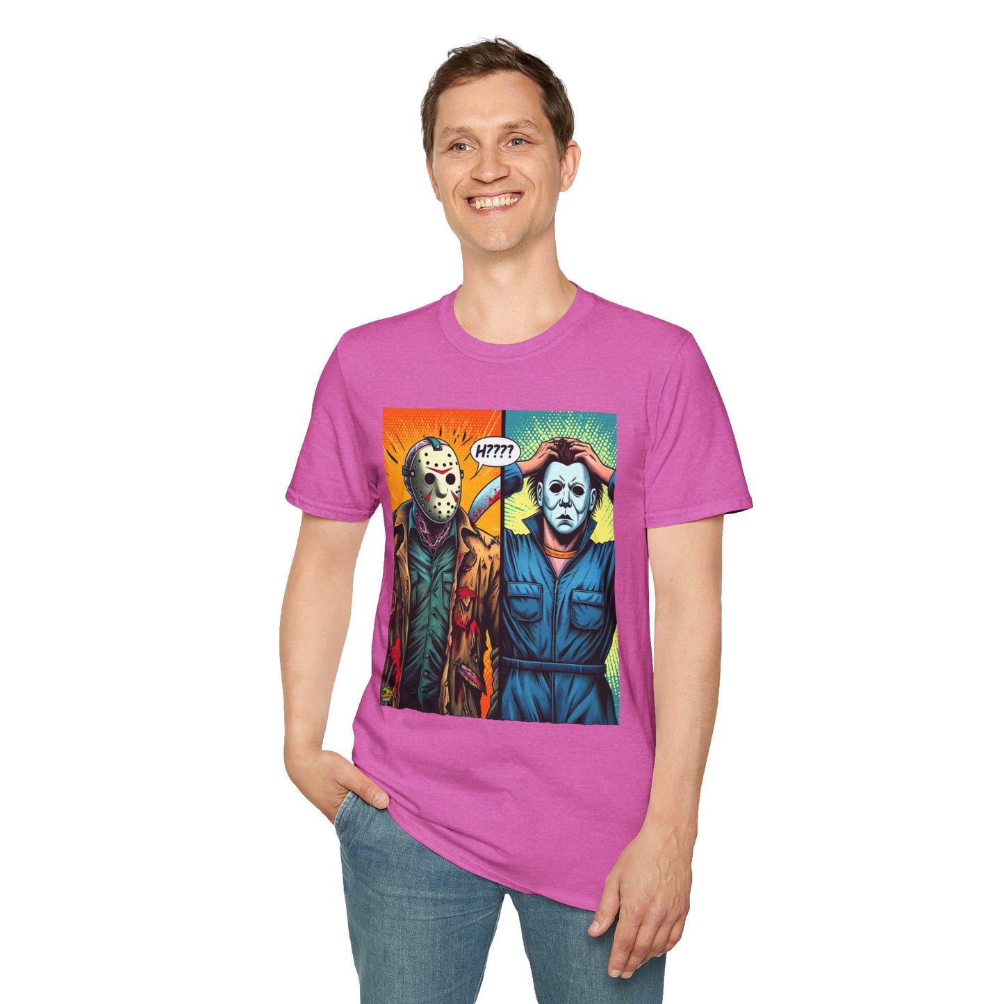 Jason Voorhees & Michael Myers Shirt | Funny Halloween Picnic Tee