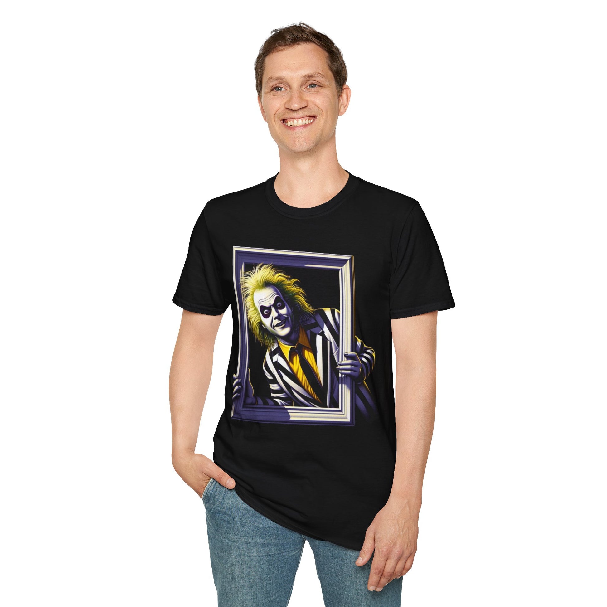 Beetlejuice - Beetlejuice Shirt | Classic Beetlejuice Tee | Beetlejuice Graphic Shirt | Creepy Beetlejuice Tee - premium material. limited stock. Order yours now and stand out with this exclusive piece!