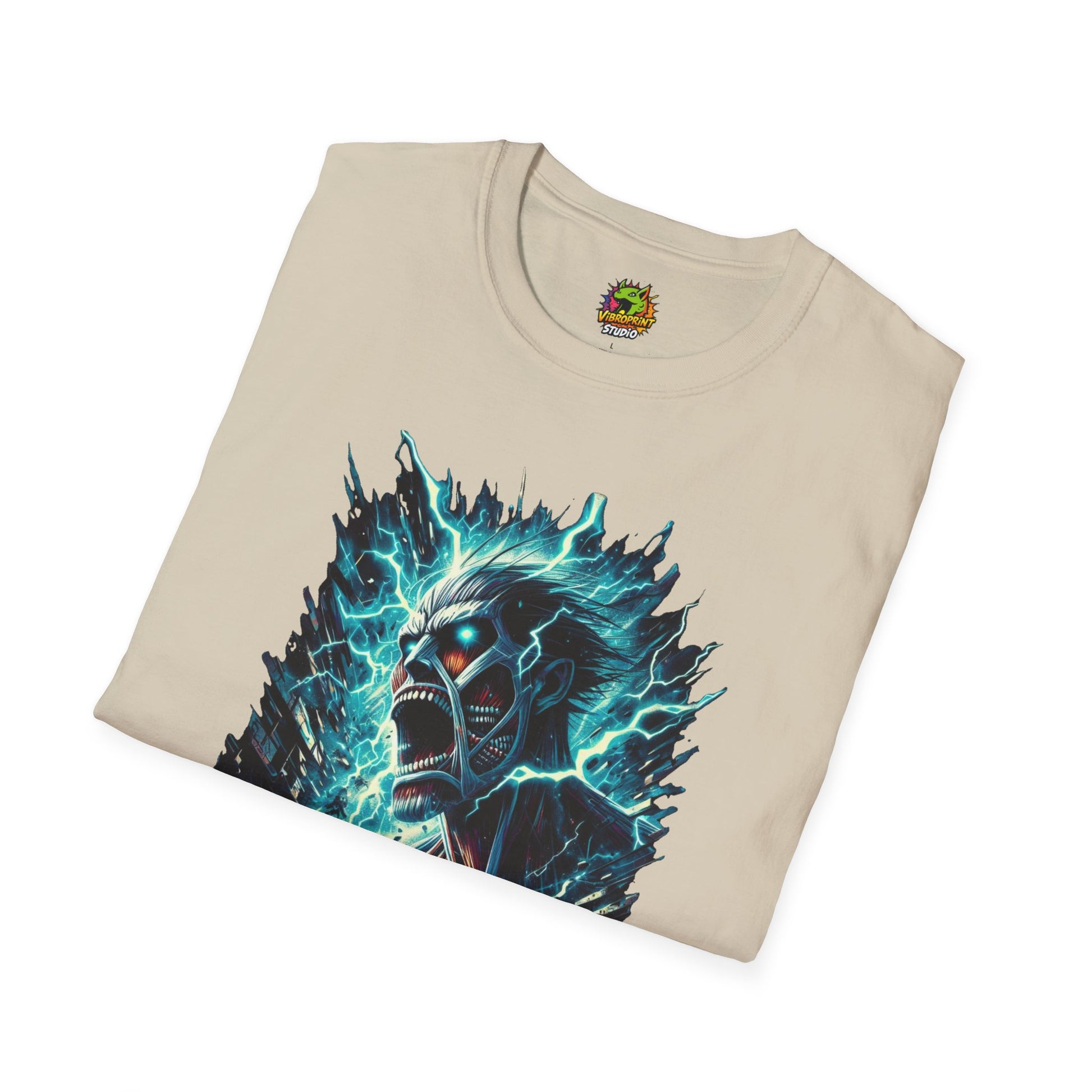 Eren Yeager Titan’s Determination Tee | Attack on Titan Shirt | - VibroPrint Studio