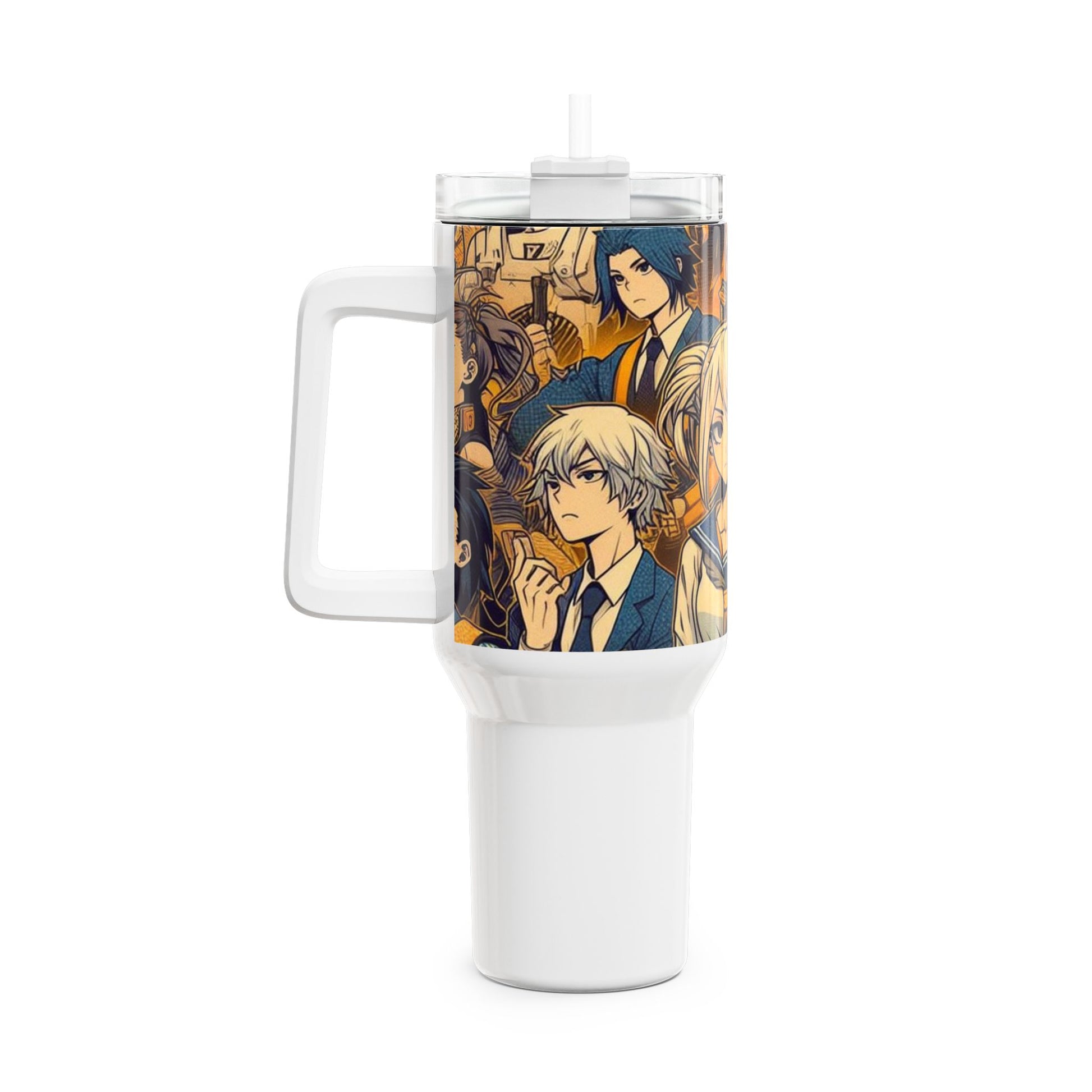 for - Stanley cup | Colorful Geek Drinkware for Anime Fans | Comics and Cartoon Tumbler - custom-made. limited stock. Order yours now and stand out with this exclusive piece!