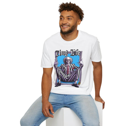 high-quality - Beetlejuice Shirt | Halloween Thug Life Tee | Spooky Beetlejuice Graphic Shirt - premium material. limited stock. Order yours now and stand out with this exclusive piece!