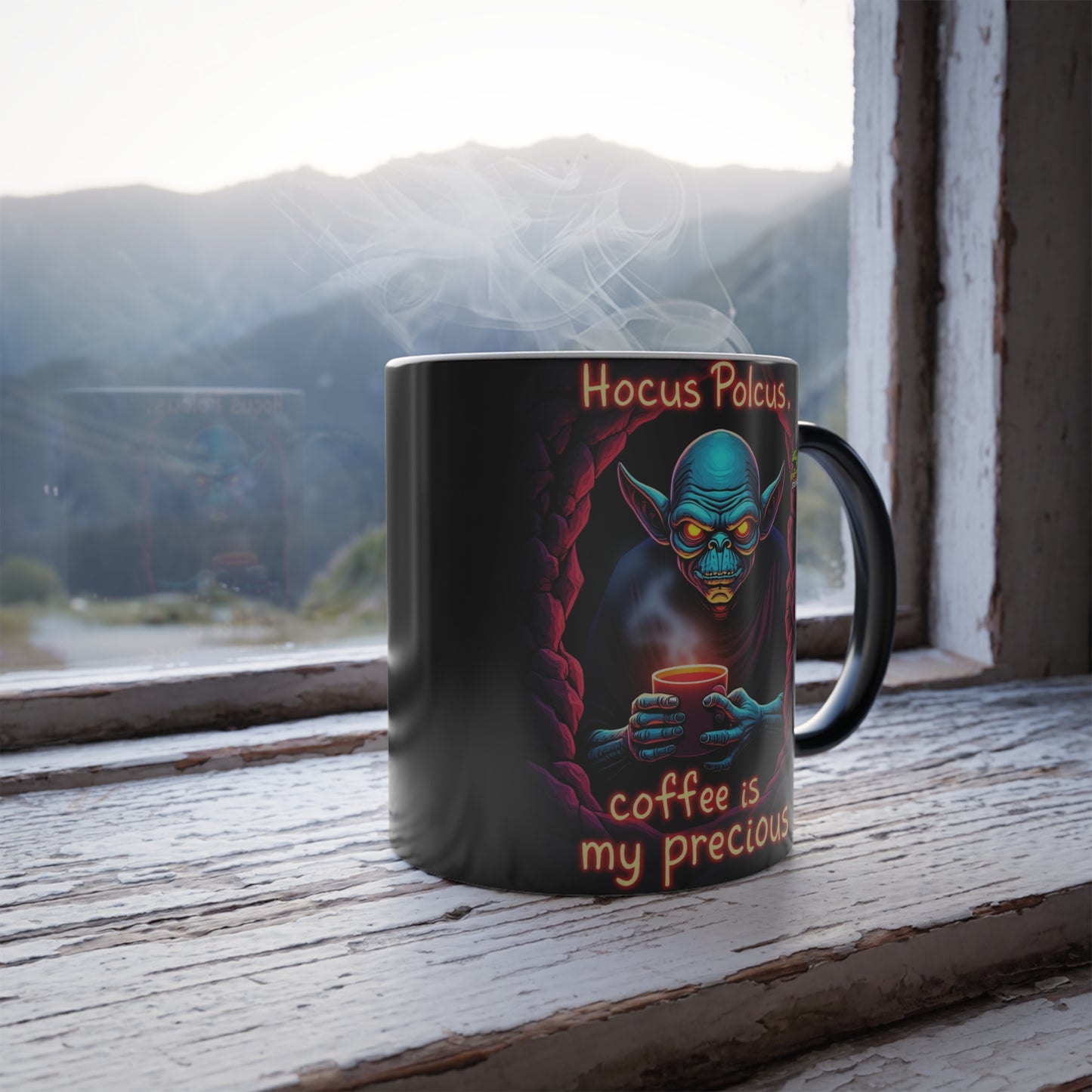 Heat - Hocus Pocus Mug | Witchy Heat Reveal Magic Mug | Color Changing - custom-made. limited stock. Order yours now and stand out with this exclusive piece!