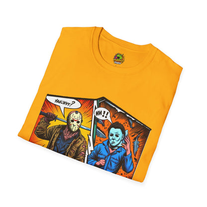 product - Michael Myers Vintage Shirt | Jason Voorhees Funny Halloween Tee - premium material. limited stock. Order yours now and stand out with this exclusive piece!