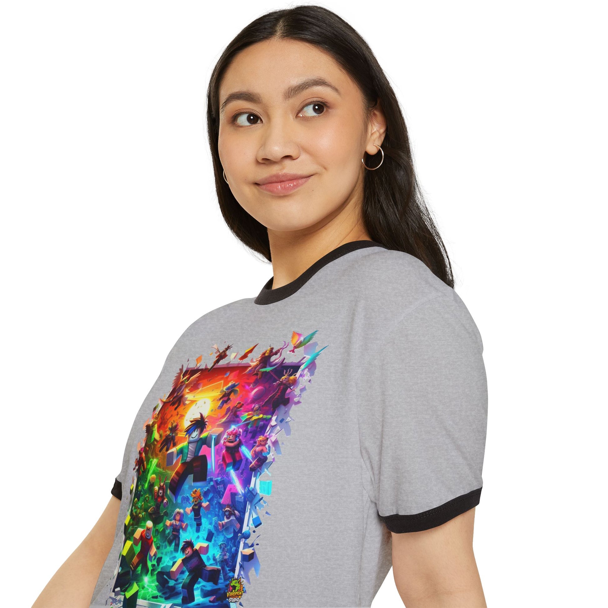 Roblox T Shirt for Kids & Adults | Roblox Gaming Adventure Tee | Roblox T Shirt - High Quality Image