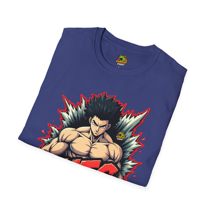 UFC T Shirt | Unleash Fierce Confidence | UFC Tee with Baki Anime Inspiration for Gym