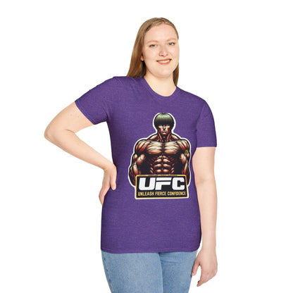 Elements - UFC T Shirt | Unleash Fierce Confidence | UFC Tee with Baki Anime Elements for Athletes - premium material. perfect gift idea. Order yours now and stand out with this exclusive piece!