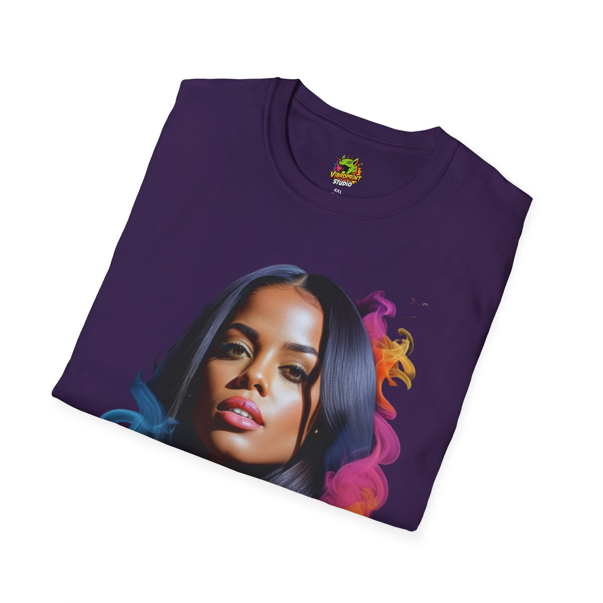 Celebrating - Aaliyah shirt | In Tribute to the Queen of Urban Pop | Celebrating a Music Icon’s Legacy - custom-made. perfect gift idea. Order yours now and stand out with this exclusive piece!