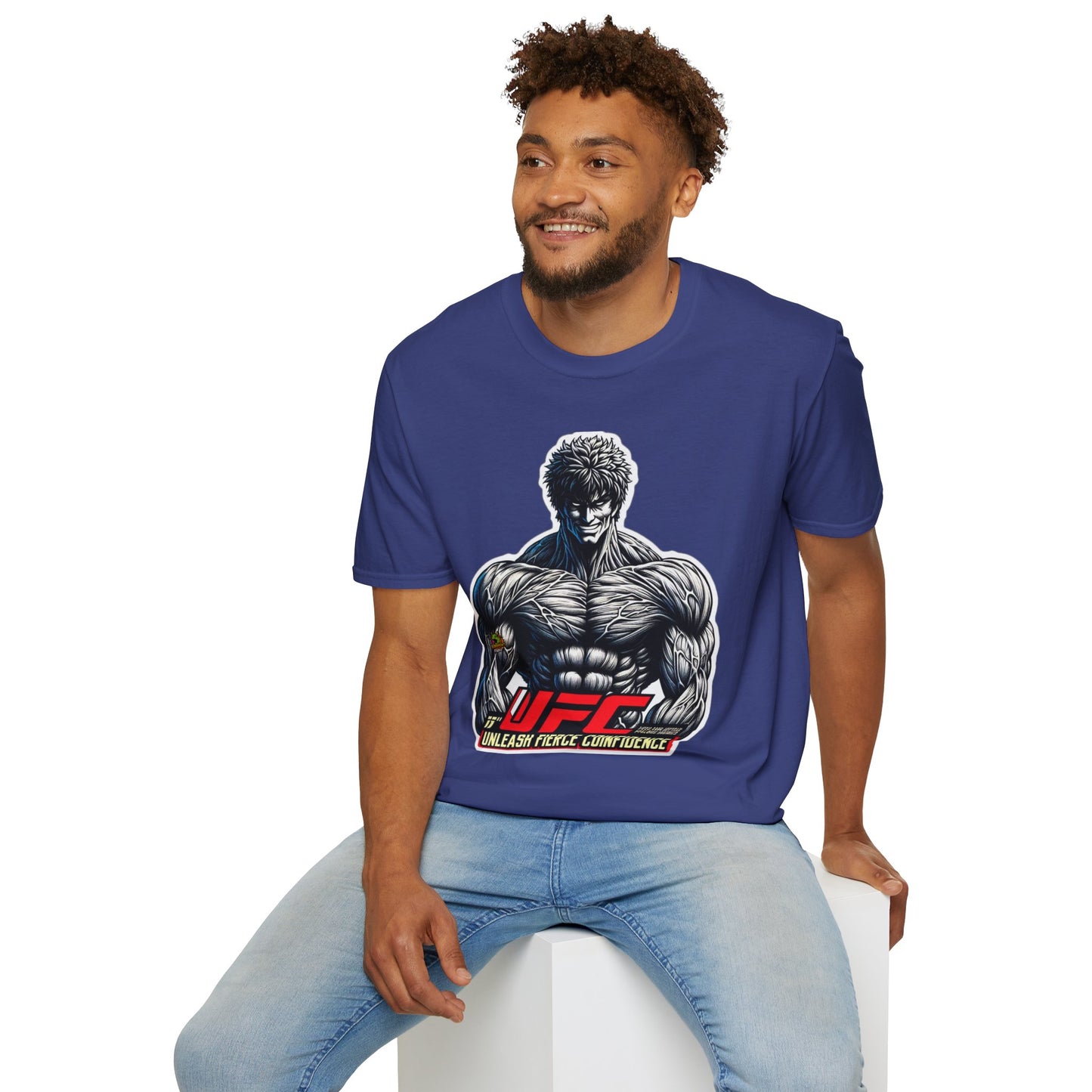 UFC T Shirt | Unleash Fierce Confidence | UFC Tee for Gym and Baki Anime Lovers