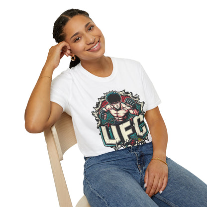 Halloween graphic tee - UFC T Shirt | Motivational UFC Tee Shirts | Unleash Fierce Confidence for Gym - gift for horror fans. limited edition vintage horror design. Order yours now and stand out with this exclusive piece!