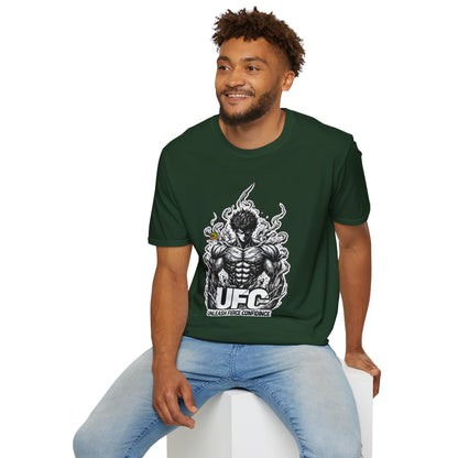 UFC T Shirt | Unleash Fierce Confidence | Motivational UFC Tee with Baki Anime Influence