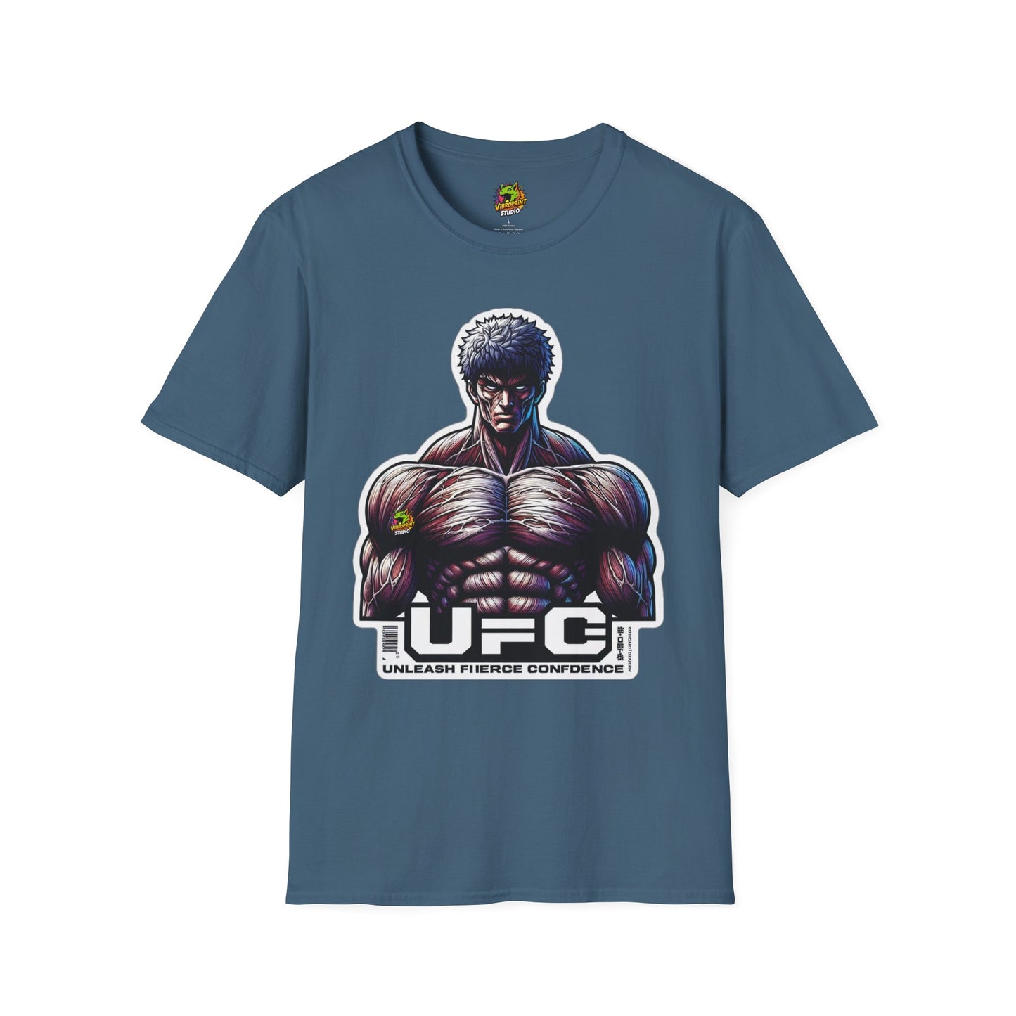 | - UFC T Shirt | Unleash Fierce Confidence | UFC Tee for Athletes and Baki Anime Fans - custom-made. perfect gift idea. Order yours now and stand out with this exclusive piece!