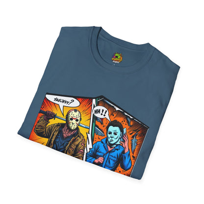 product - Michael Myers Vintage Shirt | Jason Voorhees Funny Halloween Tee - custom-made. perfect gift idea. Order yours now and stand out with this exclusive piece!