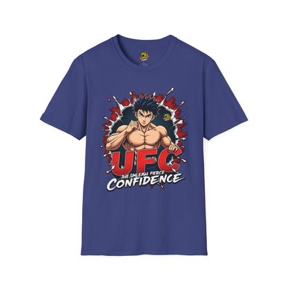 UFC - UFC T Shirt | Unleash Fierce Confidence | UFC Tee Inspired by Baki Anime for Fitness Enthusiasts - custom-made. perfect gift idea. Order yours now and stand out with this exclusive piece!