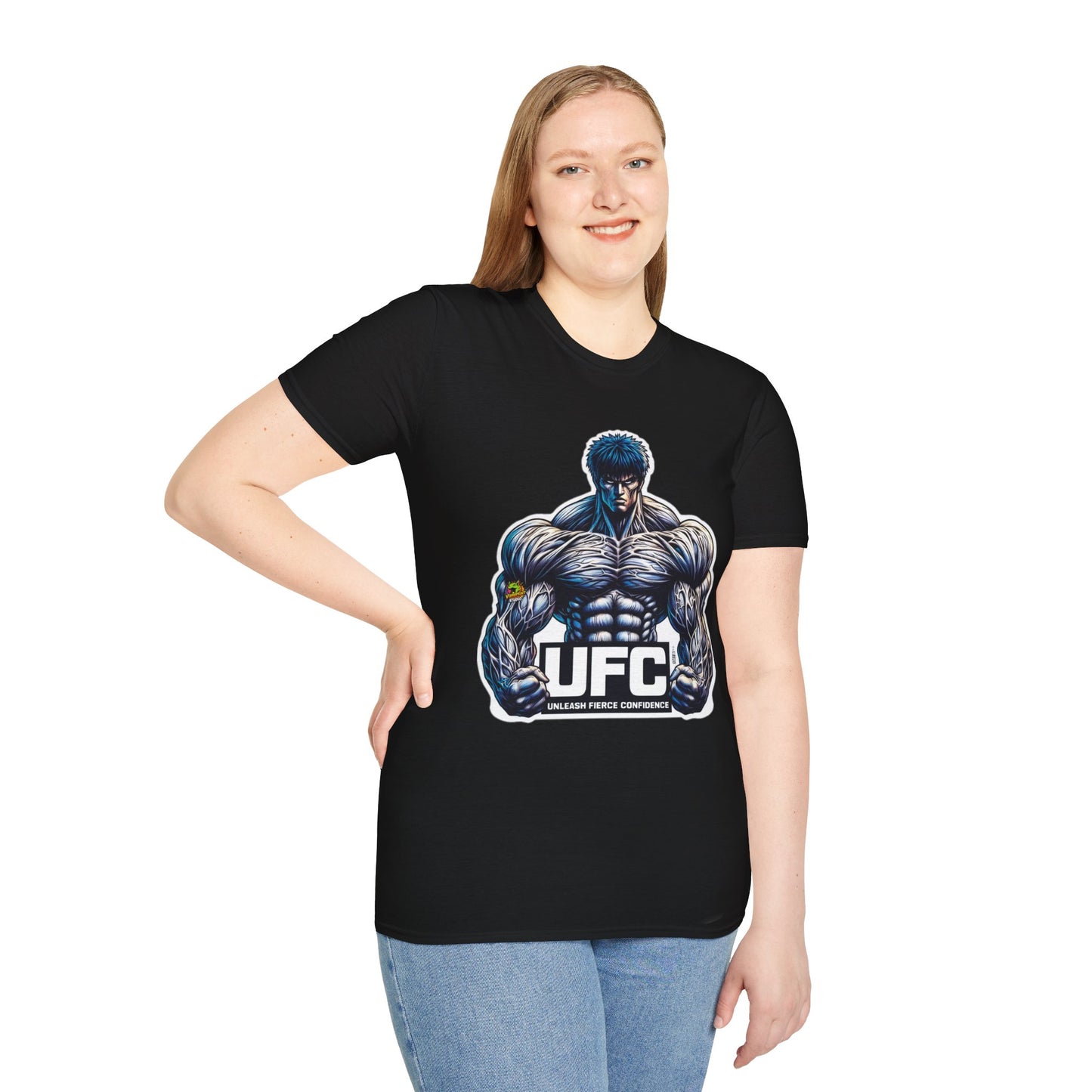 Fierce - UFC T Shirt | Unleash Fierce Confidence | Motivational UFC Tee with Baki Anime Inspiration for Gym - custom-made. limited stock. Order yours now and stand out with this exclusive piece!