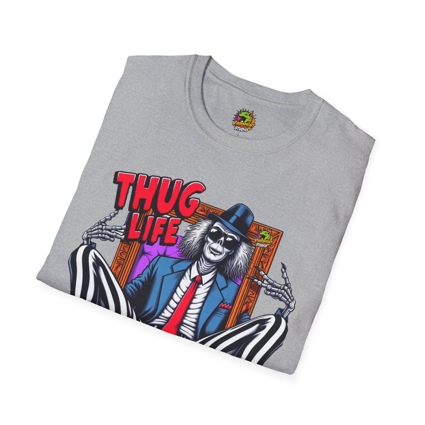 Classic - Beetlejuice Shirt | Thug Life Halloween Tee | Classic Beetlejuice T-Shirt for Fans - custom-made. perfect gift idea. Order yours now and stand out with this exclusive piece!