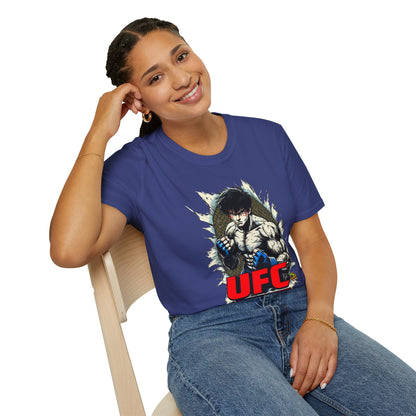 UFC T Shirt | Unleash Fierce Confidence | UFC Tee for Anime & Sport Lovers