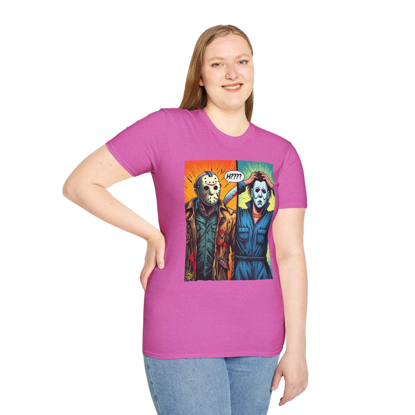 Jason Voorhees & Michael Myers Shirt | Funny Halloween Picnic Tee