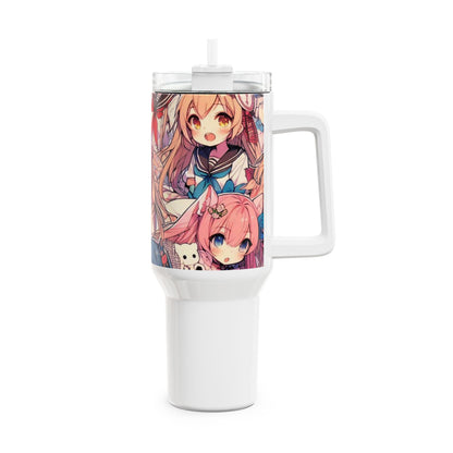 Gamers - Stanley cup | Anime Tumbler for Gamers and Geeks | Colorful Cartoon Drinkware - custom-made. limited stock. Order yours now and stand out with this exclusive piece!