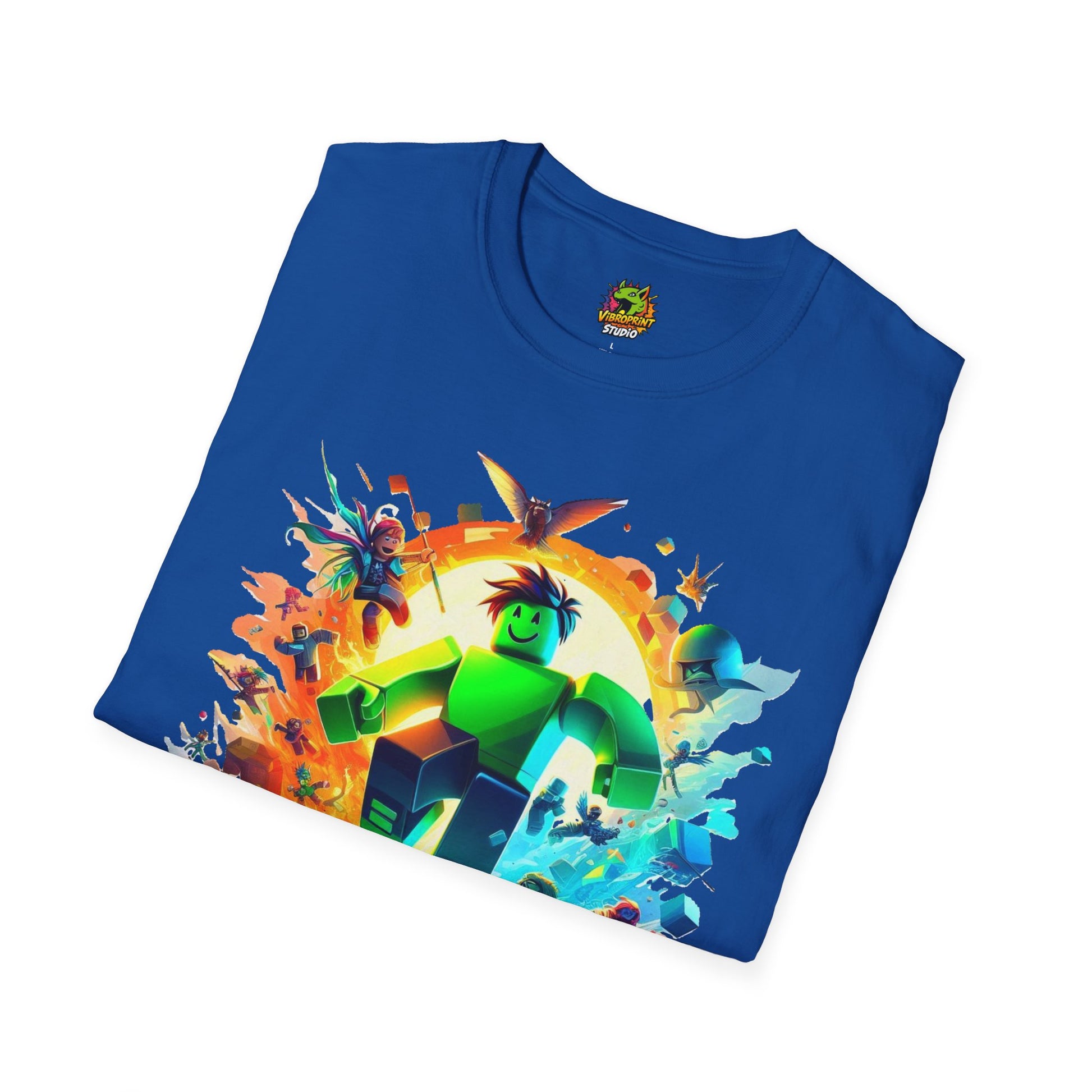 | - Cool Roblox Adventure T-Shirt for Kids | Roblox Graphic Tee | Roblox Inspired Shirt for Boys & Girls | Fun Roblox Gift - premium material. perfect gift idea. Order yours now and stand out with this exclusive piece!