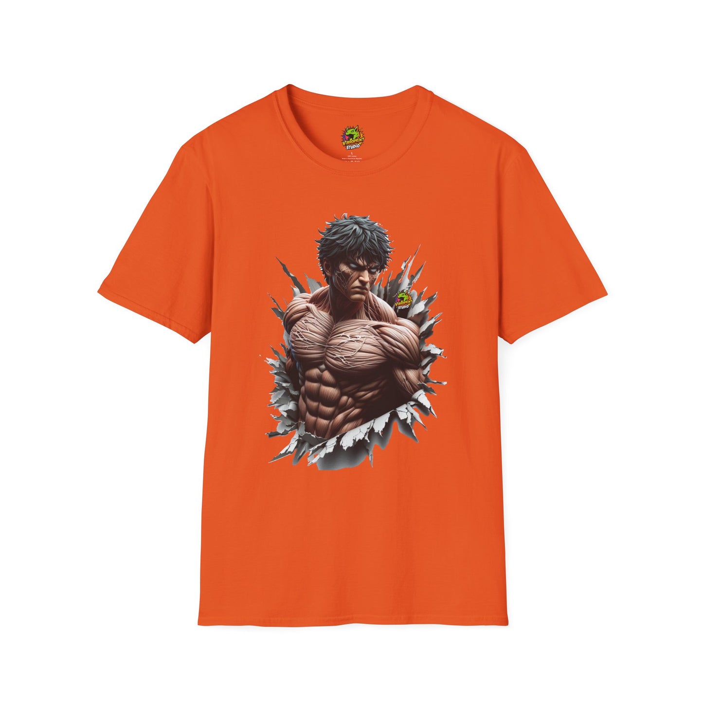 with - UFC T Shirt | Unleash Fierce Confidence | Motivational UFC Tee with Baki Anime Influence for Gym Lovers - premium material. perfect gift idea. Order yours now and stand out with this exclusive piece!