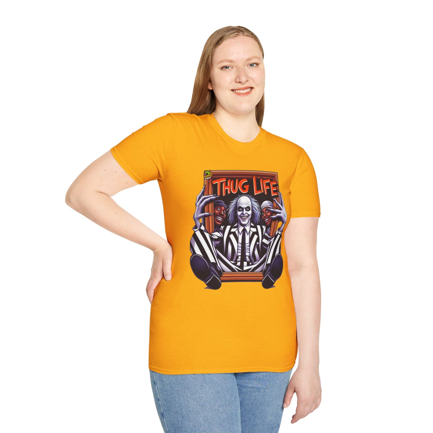 Beetlejuice - Beetlejuice Shirt | Thug Life Graphic Tee | Funny Halloween Beetlejuice T-Shirt - custom-made. perfect gift idea. Order yours now and stand out with this exclusive piece!