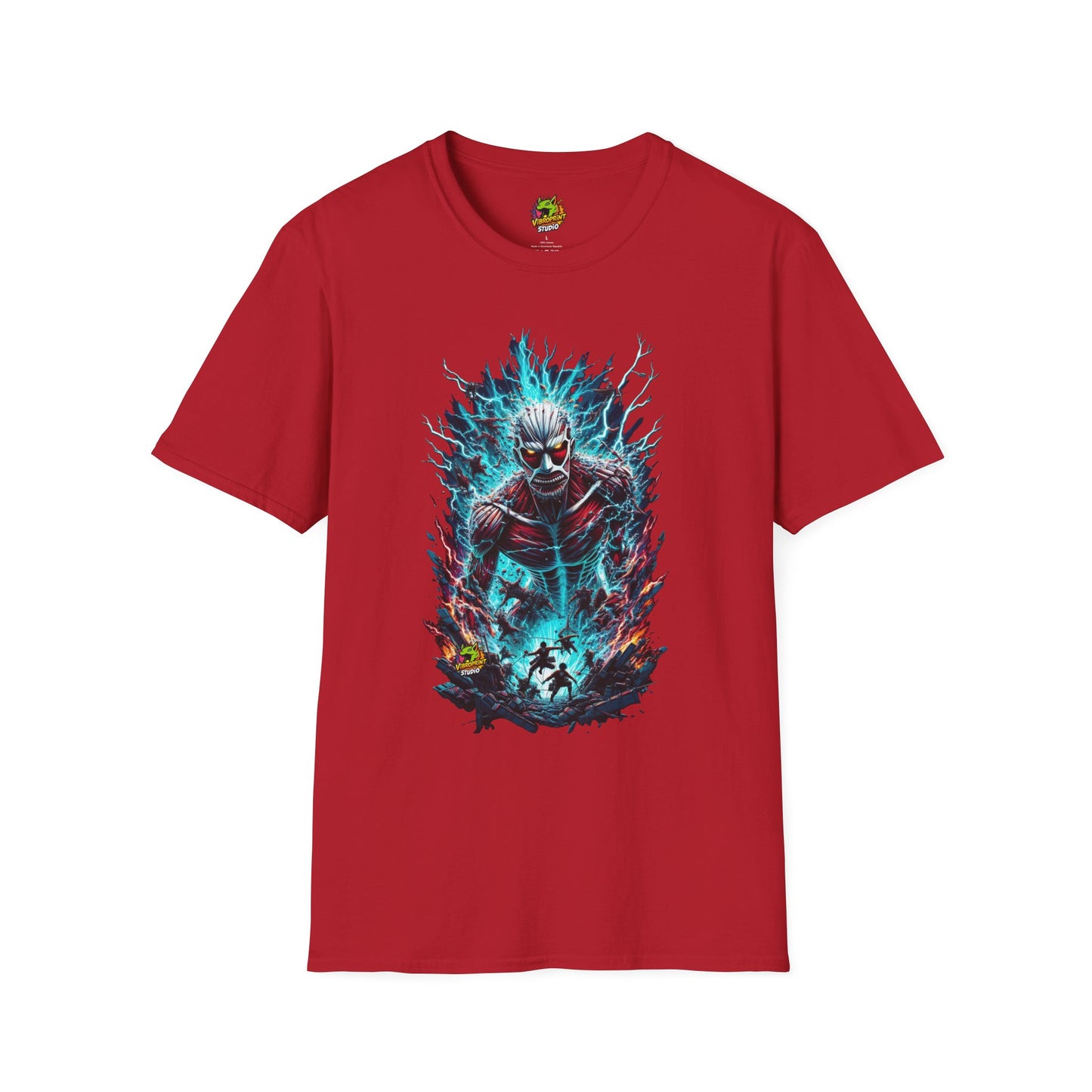 Titan - Eren Yeager Titan’s Determination Tee | Official Attack on Titan - premium material. limited stock. Order yours now and stand out with this exclusive piece!