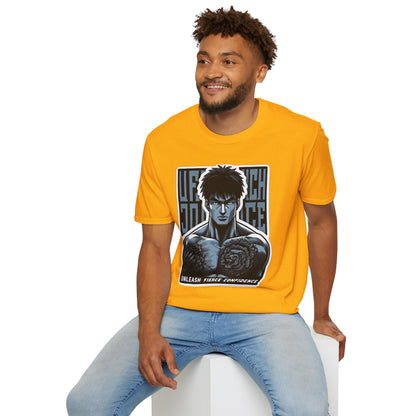 UFC T Shirt | Unleash Fierce Confidence | UFC Tee with Baki Anime T Shirt for motivation Inspiration