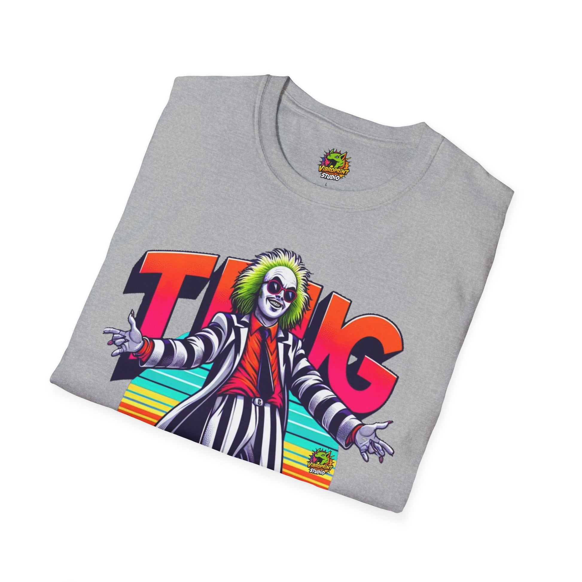 high-quality - Beetlejuice Shirt | Funny Thug Life Halloween Tee | Classic Beetlejuice T-Shirt for Fans - premium material. limited stock. Order yours now and stand out with this exclusive piece!