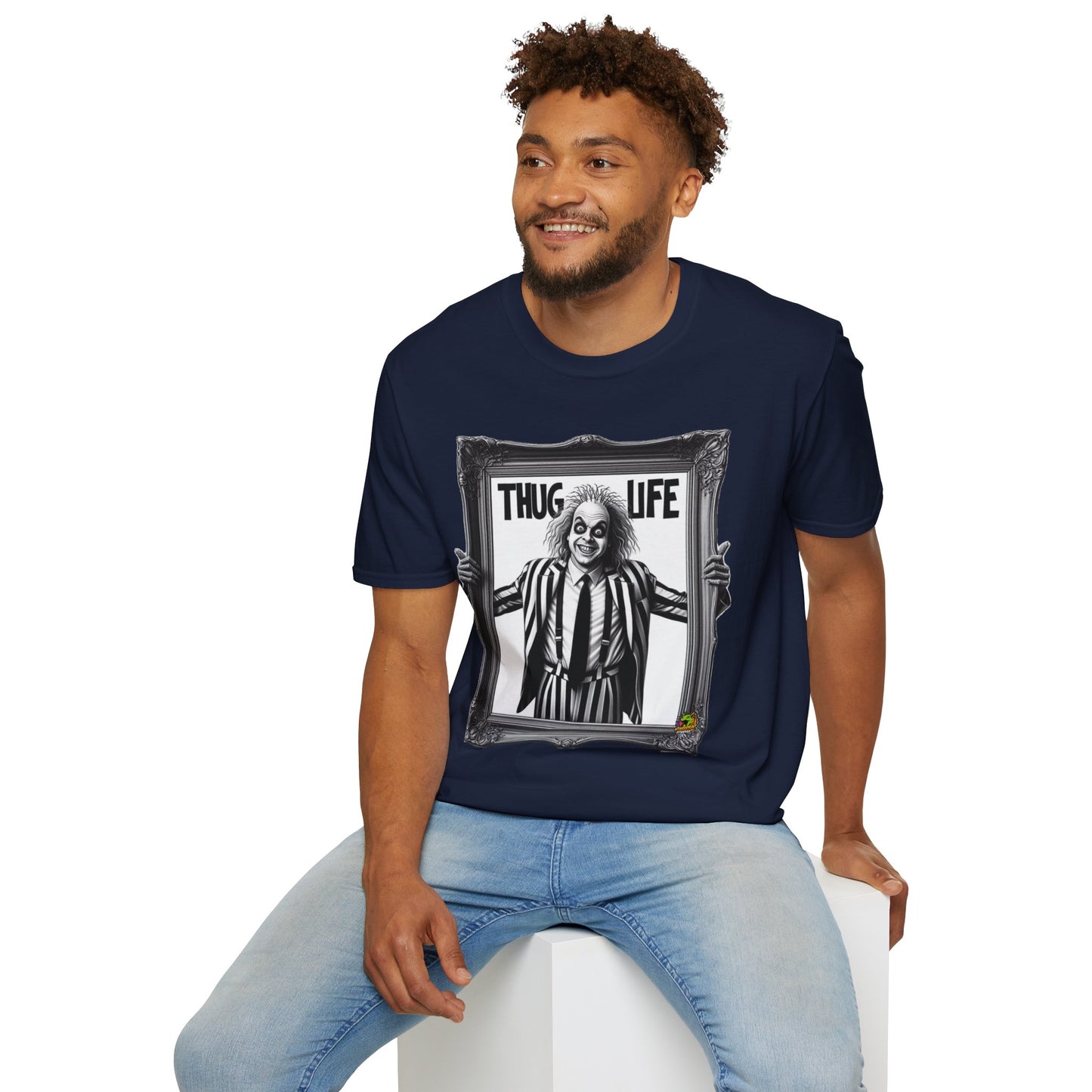 Halloween - Beetlejuice Shirt | Funny Thug Life Halloween Tee | Beetlejuice Graphic T-Shirt for Halloween - premium material. limited stock. Order yours now and stand out with this exclusive piece!