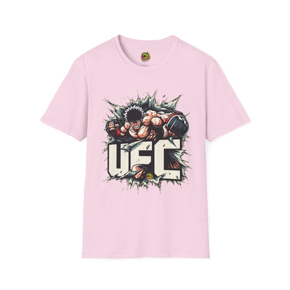 Anime - UFC T Shirt | Unleash Fierce Confidence | UFC Tee Shirts for Gym & Anime Lovers - premium material. limited stock. Order yours now and stand out with this exclusive piece!