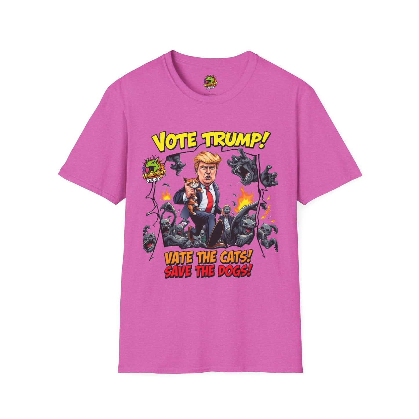 Election - They're Eating the Dogs Tee | Satire Trump Election T-Shirt | Funny Political Graphic Te - premium material. limited stock. Order yours now and stand out with this exclusive piece!