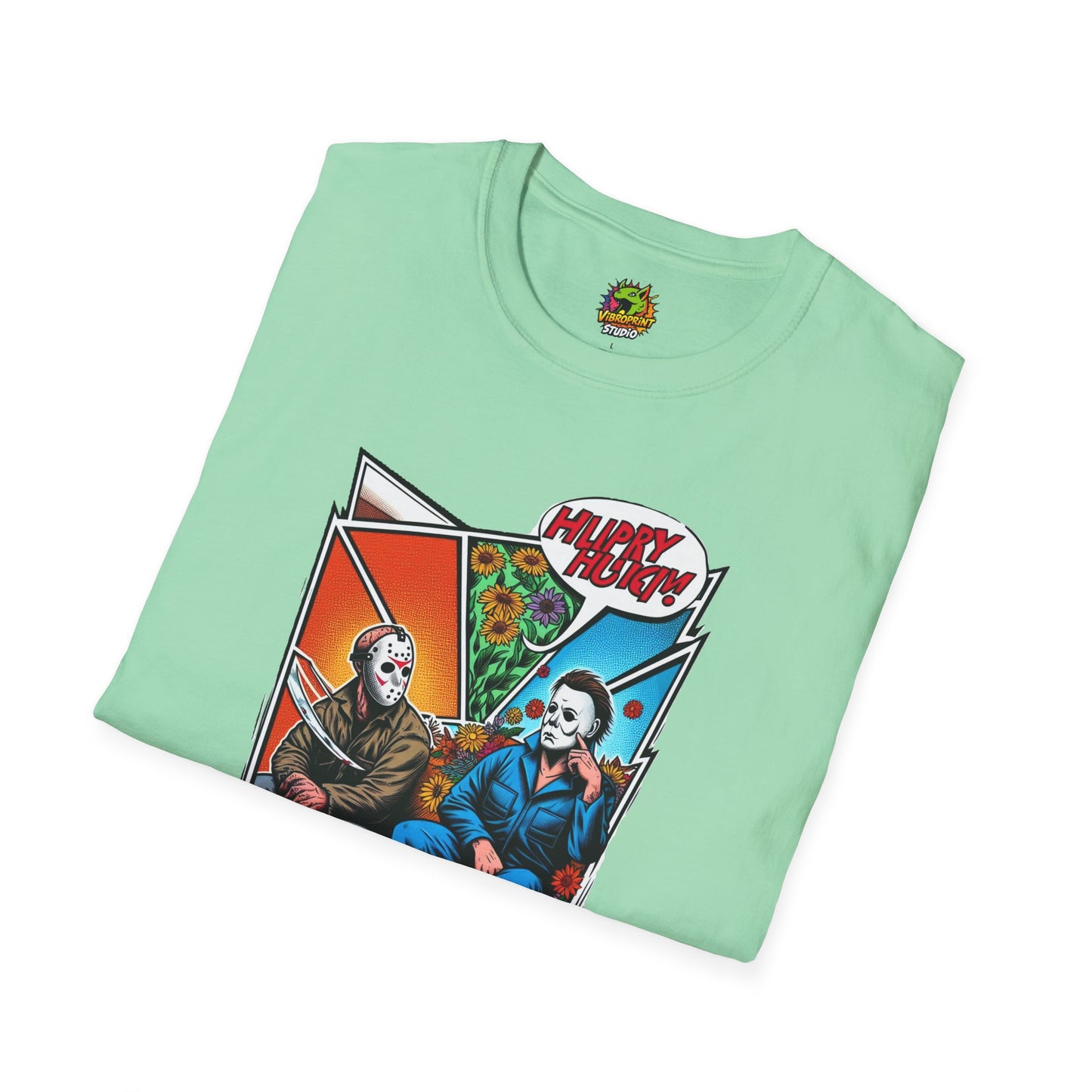 Michael Myers Shirt | Jason & Michael Picnic T-Shirt | Funny Horror Tee