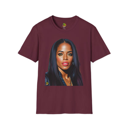 of - Aaliyah shirt | Memorial Tribute to a Music Legend | Celebrating the Princess of R&B - premium material. limited stock. Order yours now and stand out with this exclusive piece!