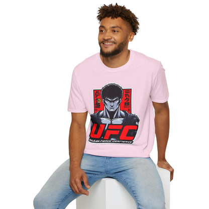 UFC T Shirt | Unleash Fierce Confidence | UFC Tee with Baki Anime Style