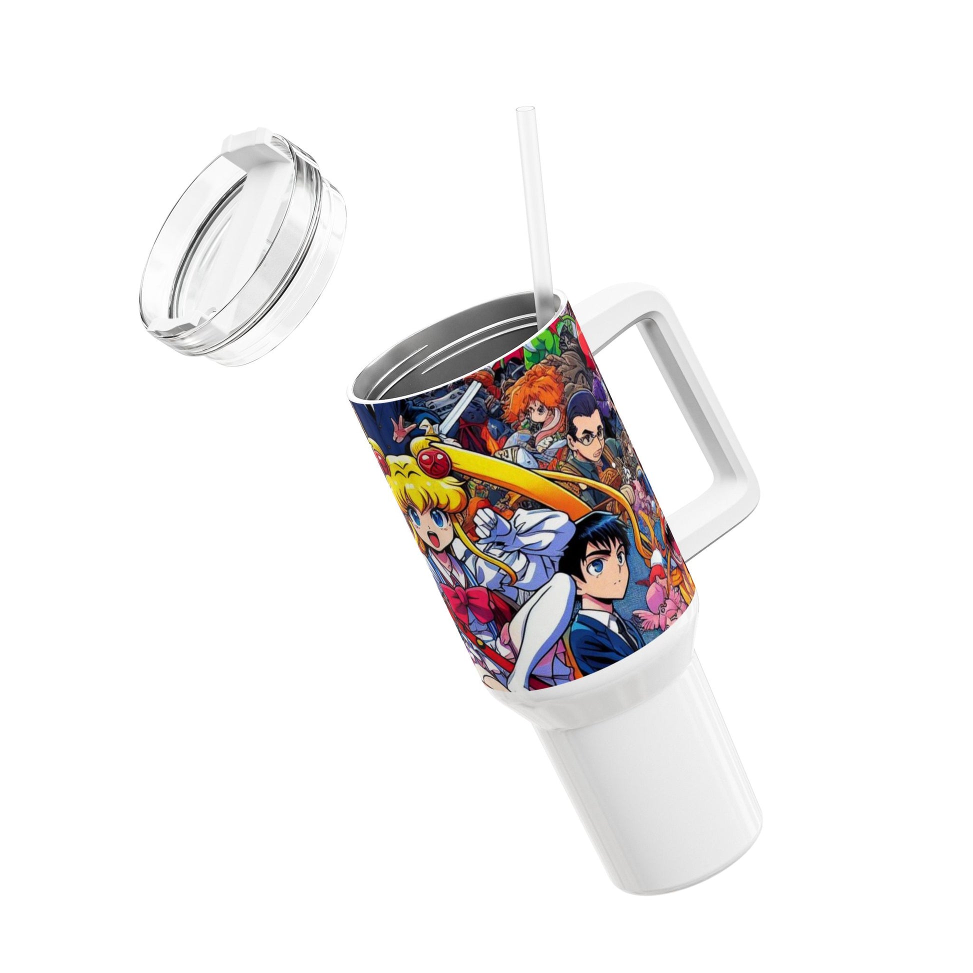 Gamers - Stanley Tumbler | Anime Geek Drinkware for Gamers | Colorful Cartoon Tumbler - premium material. perfect gift idea. Order yours now and stand out with this exclusive piece!