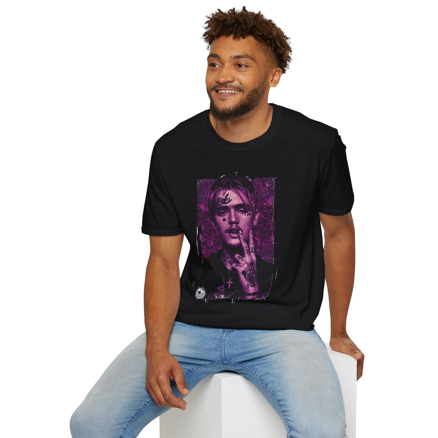 Lil Peep Merch Tee - Goth Emo Rap