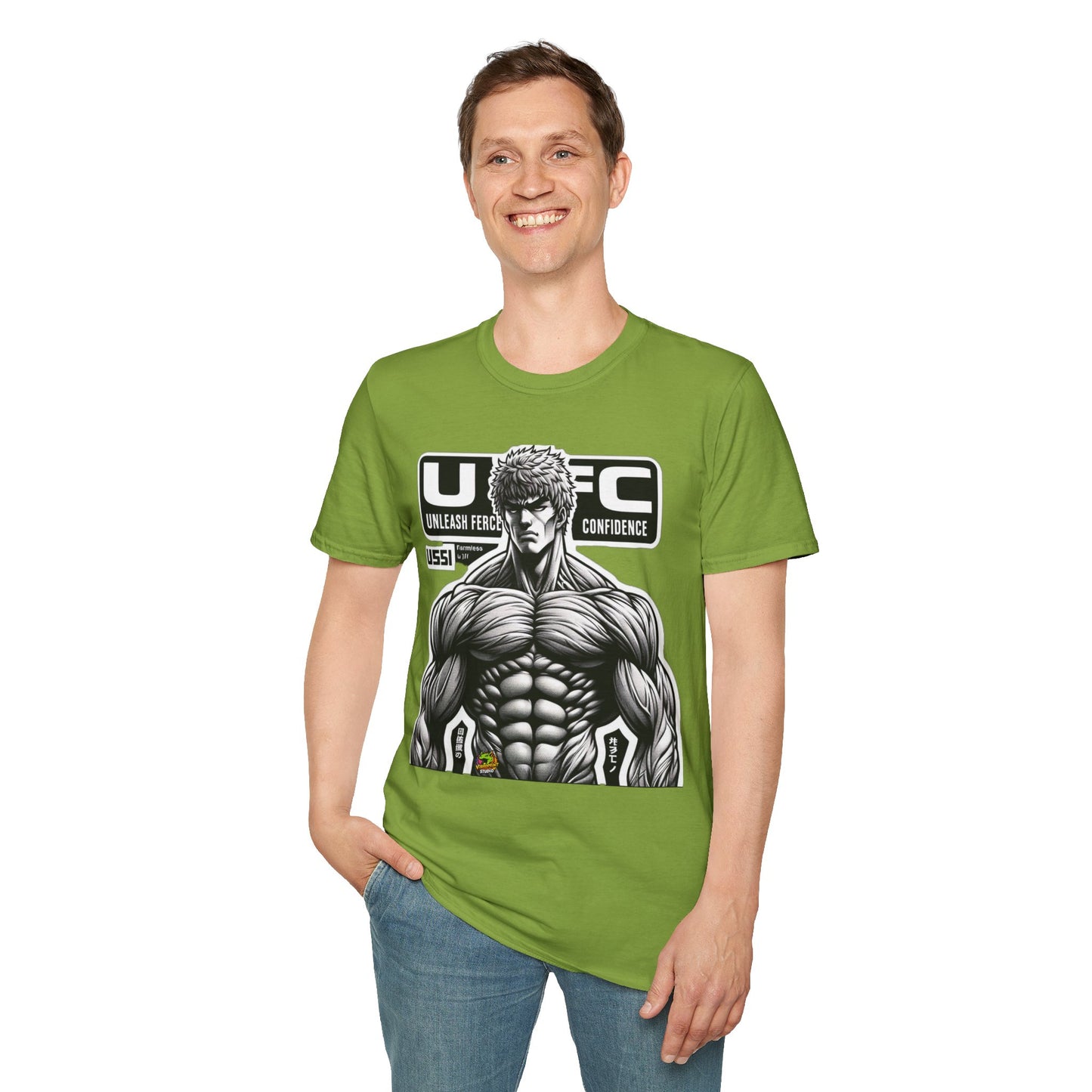 UFC T Shirt | Unleash Fierce Confidence | UFC Tee Inspired by Baki Anime T Shirt for Fitness Lovers