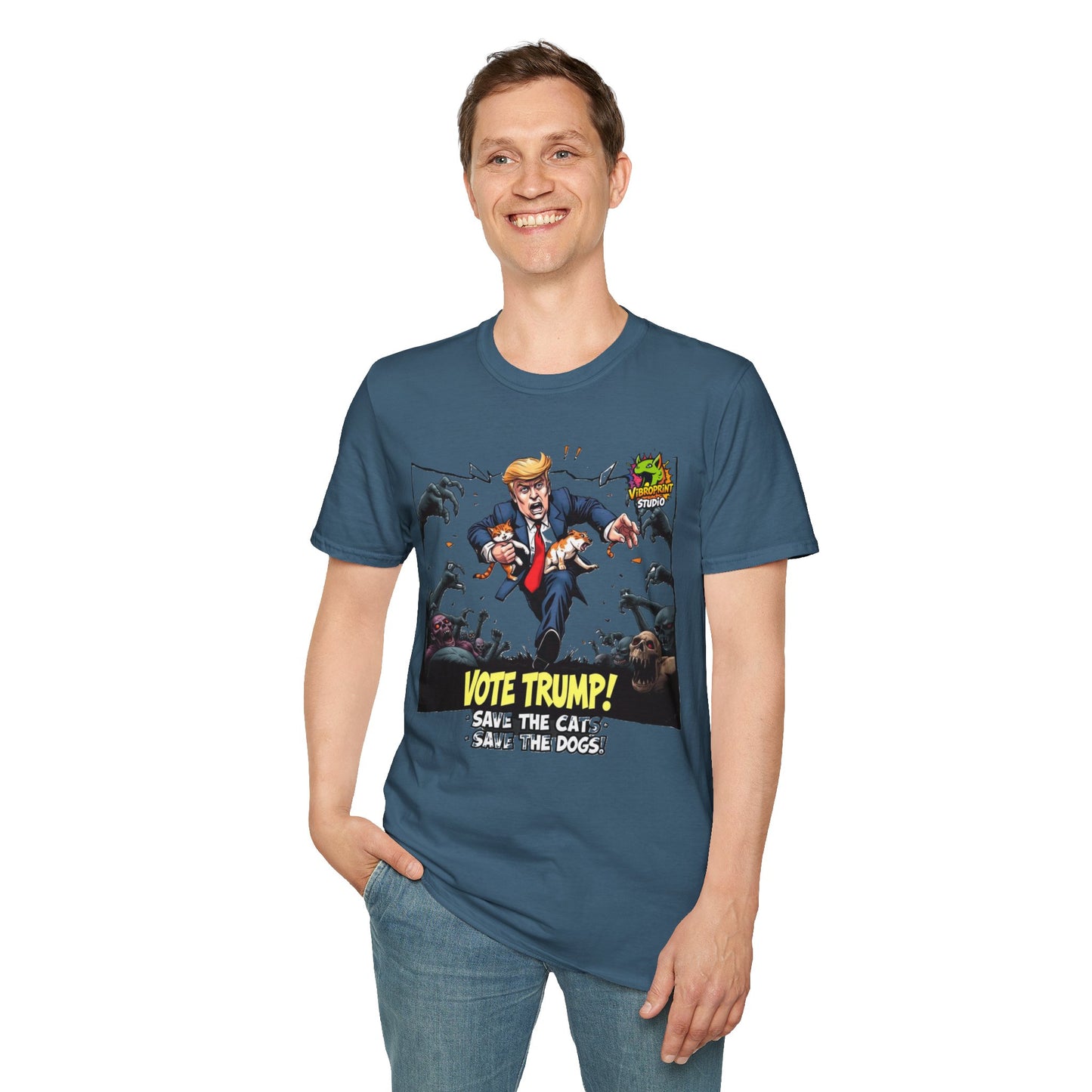 They're Eating the Dogs Shirt | Political Humor Tee | Trump Election Meme Graphic Shirt