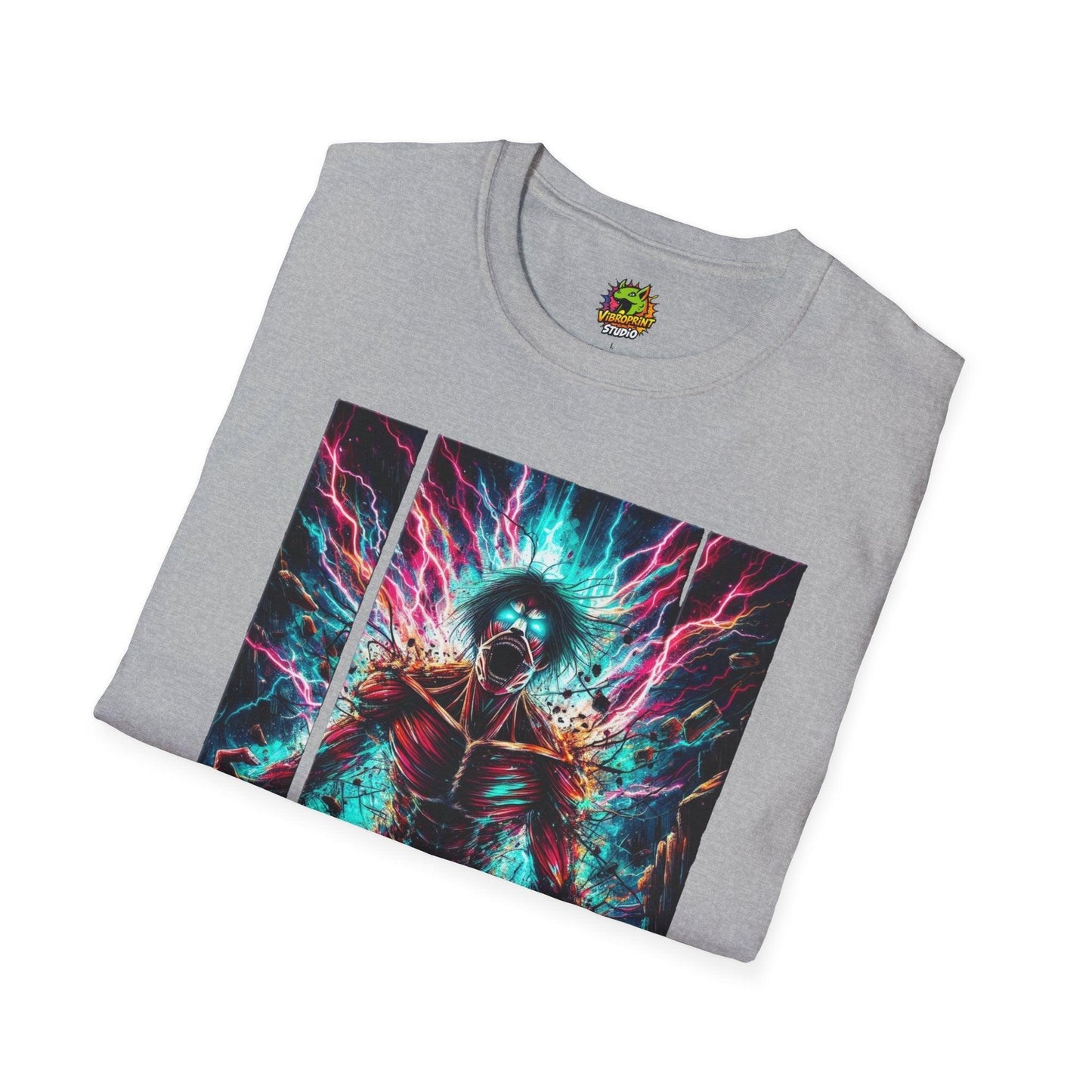 Eren - Eren Yeager Titan’s Rampage Tee | Attack on Titan Shirt | Shingeki no - custom-made. perfect gift idea. Order yours now and stand out with this exclusive piece!