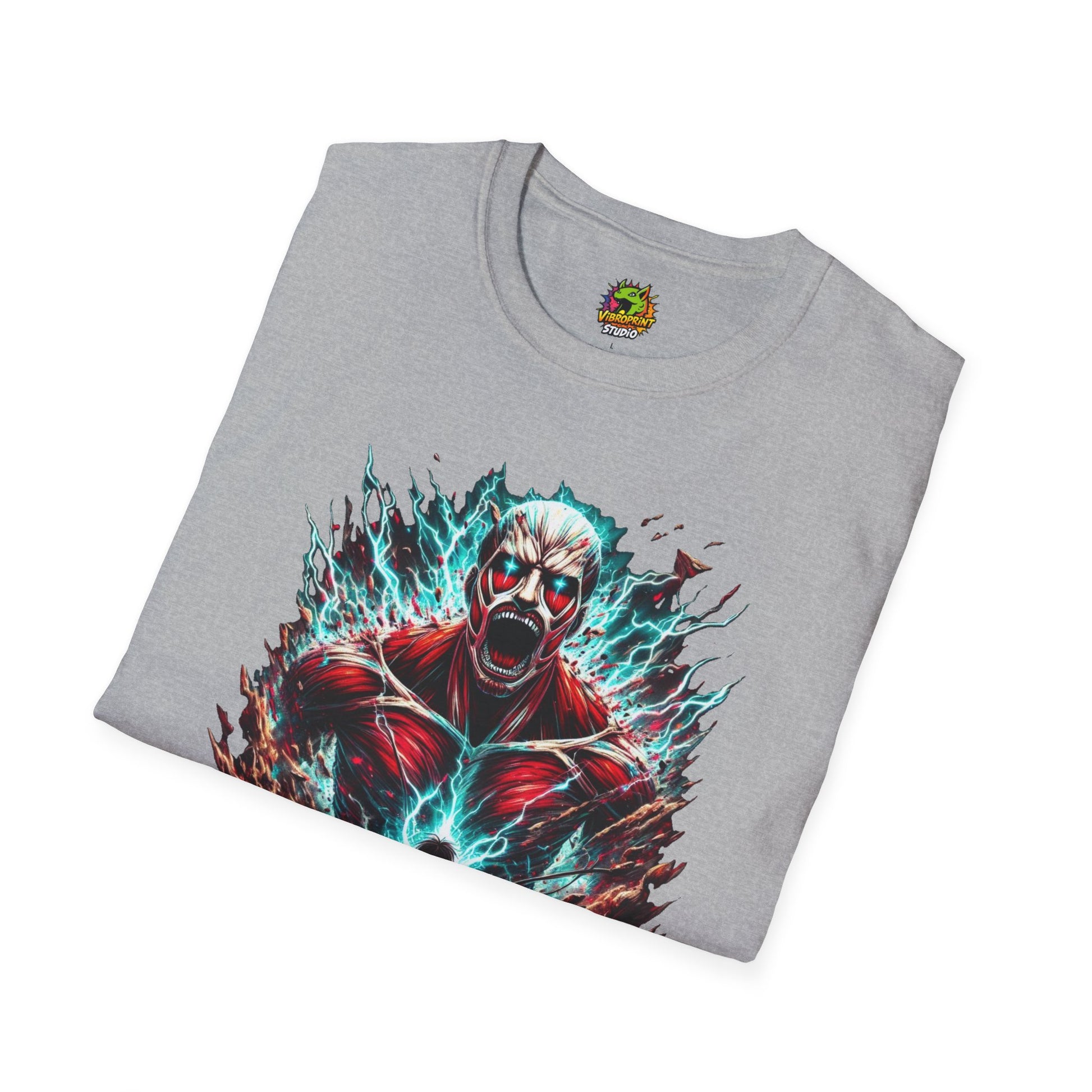 | - Eren Yeager Titan’s Reckoning Tee | Attack on Titan Shirt | Shingeki - custom-made. perfect gift idea. Order yours now and stand out with this exclusive piece!