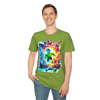 Roblox Avatar T-Shirt for Kids | Unique Roblox Graphic Tee | Roblox Gaming Merch | Cool Gift for Roblox Fans