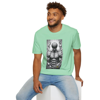 UFC T Shirt | Unleash Fierce Confidence | UFC Tee with Baki Anime Influence for Athletes