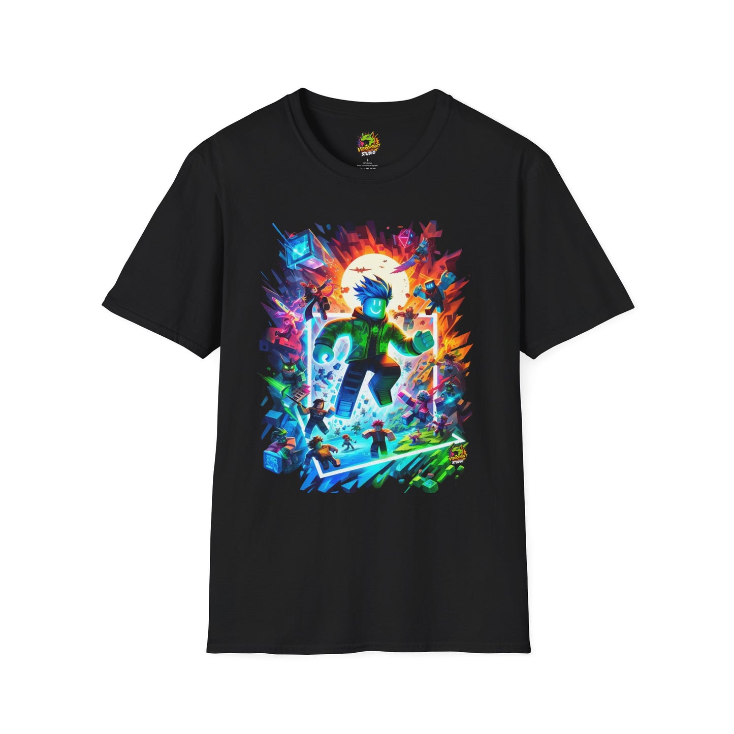 Roblox Adventure Shirt for Kids | Roblox Clothing for Boys & Girls | Stylish Roblox Graphic Tee | Perfect Roblox Gift - High Quality Image